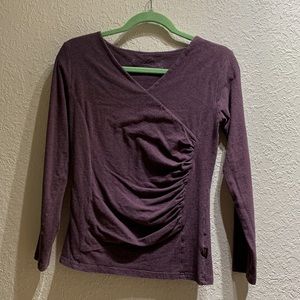 Women Kuhl top, Maroon, Small